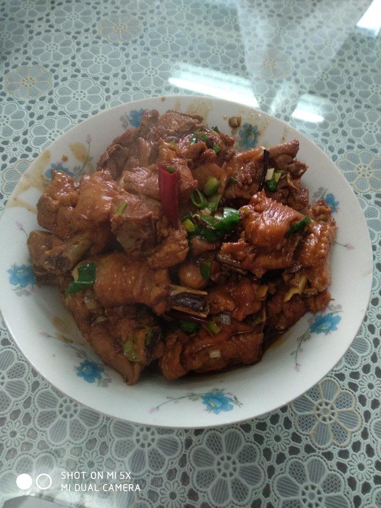 红烧鸡块