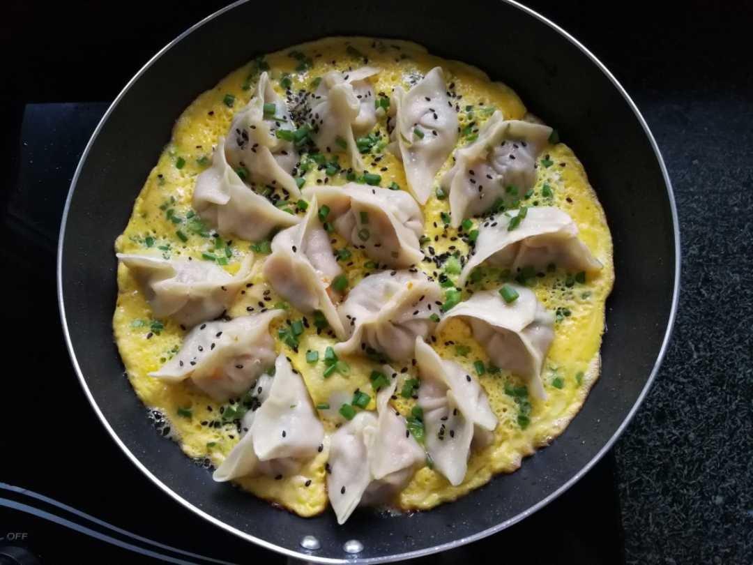 懒人快手抱蛋煎饺