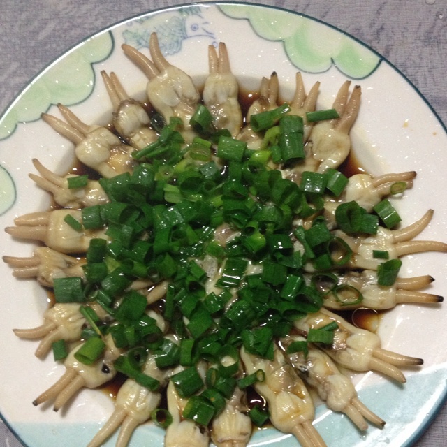 蒜蓉蒸竹蛏