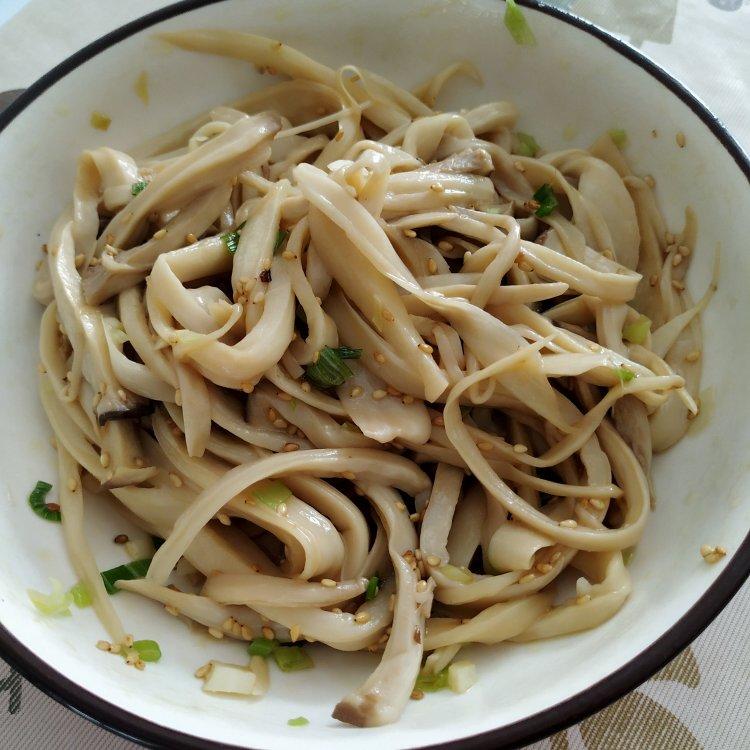 比肉还好吃的【手撕凉拌杏鲍菇】，上桌扫光光