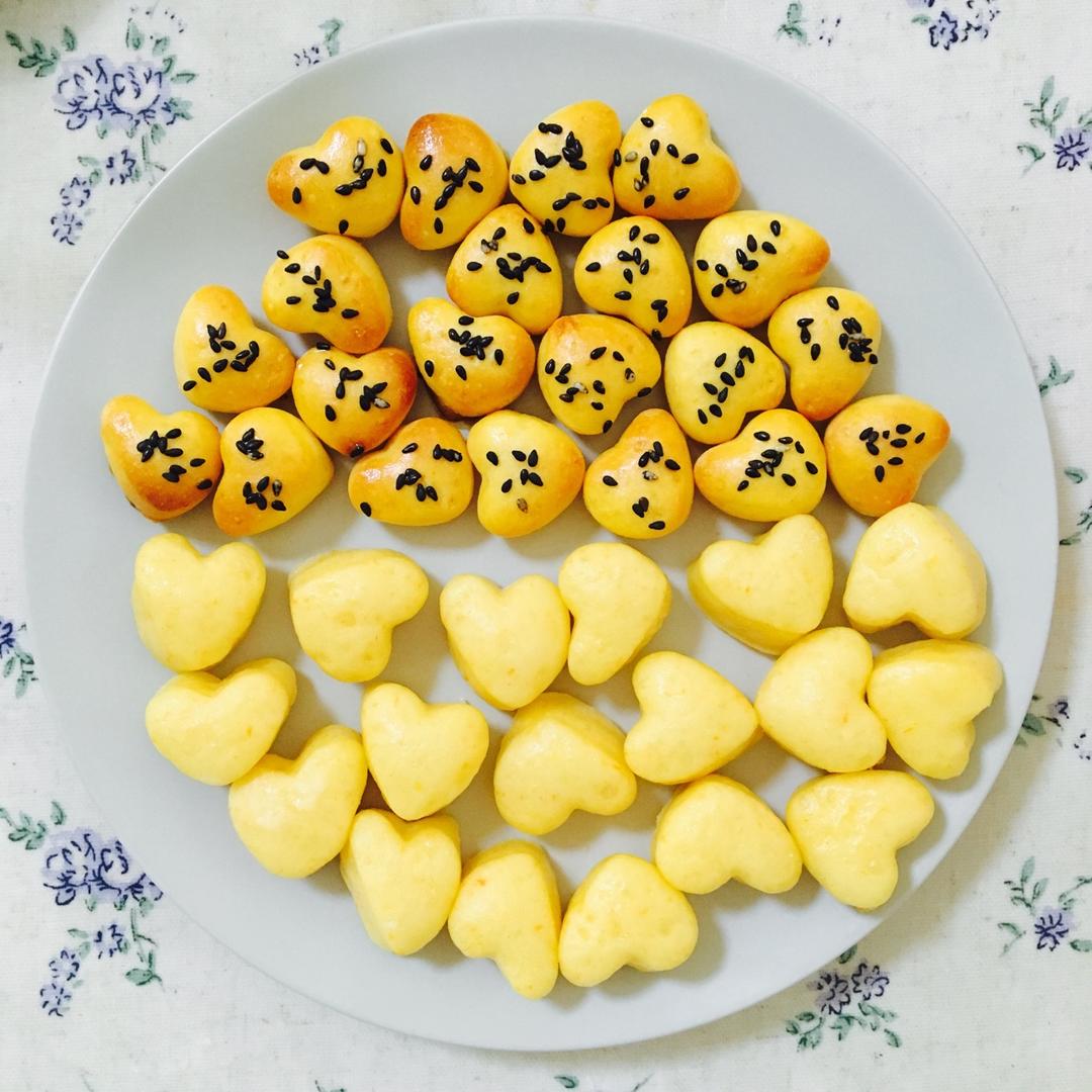 胡萝卜奶香馒头