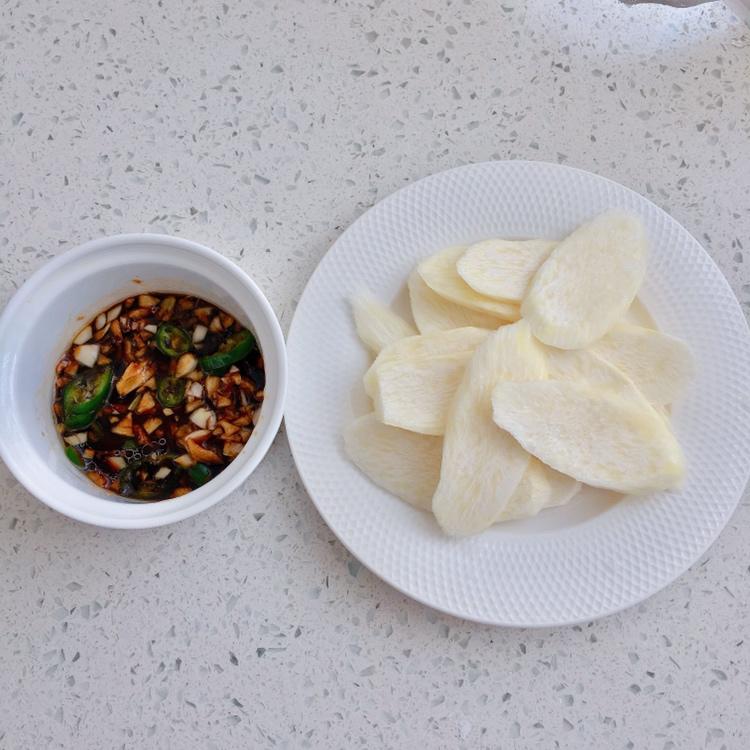 清蒸茭白的做法