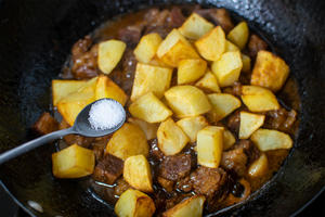 土豆炖牛肉的做法 步骤11