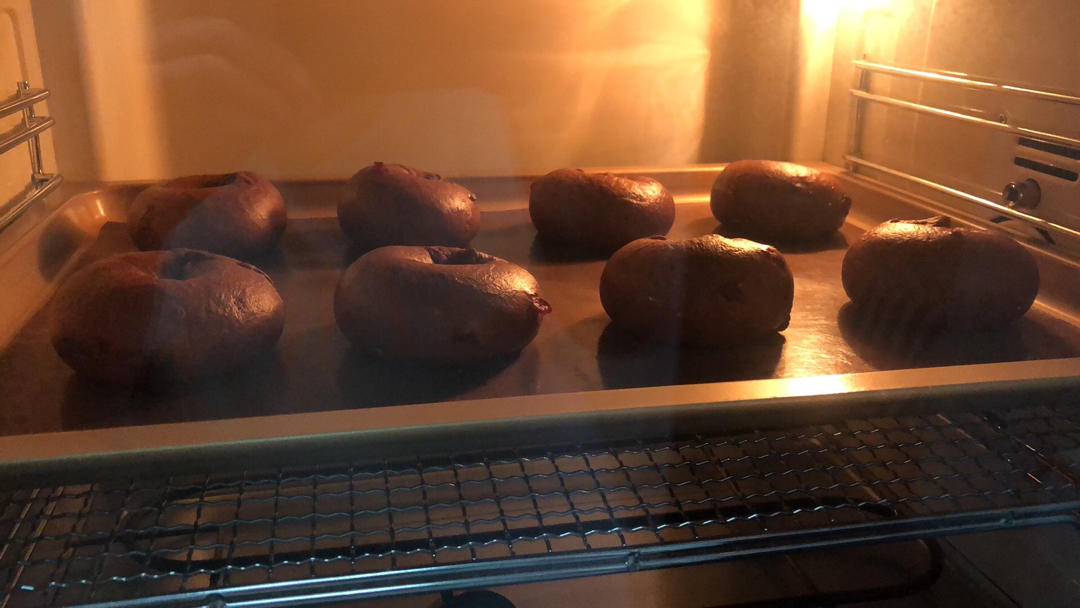 坚果橙皮丁巧克力贝果