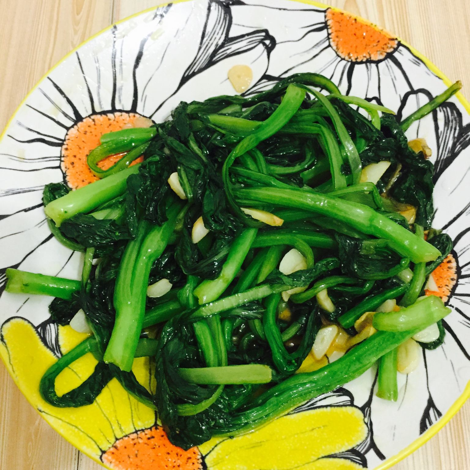 白灼菜心