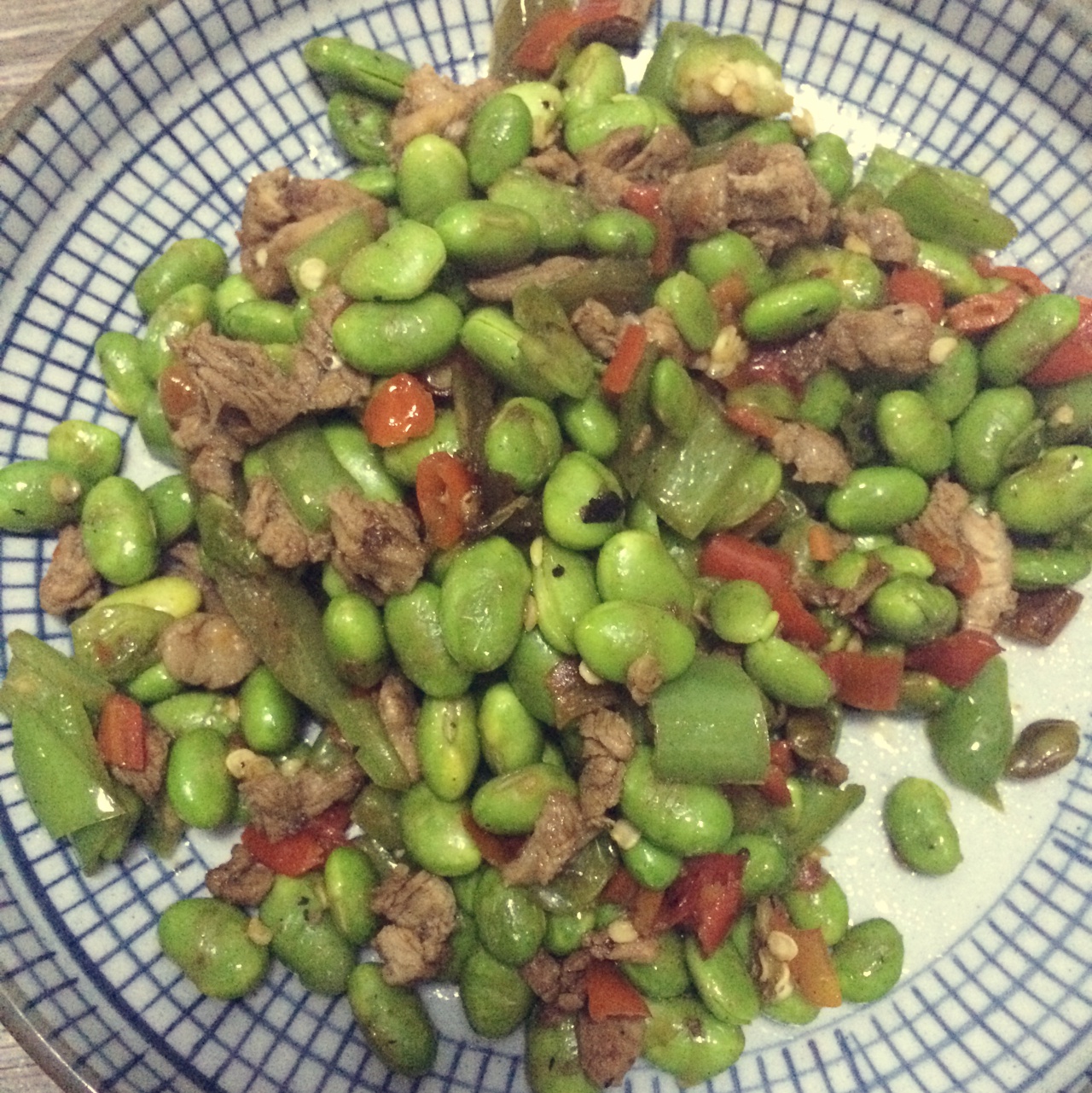 下饭菜 肉末毛豆