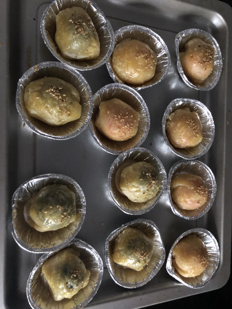 汤圆➕蛋挞皮＝完美汤圆酥