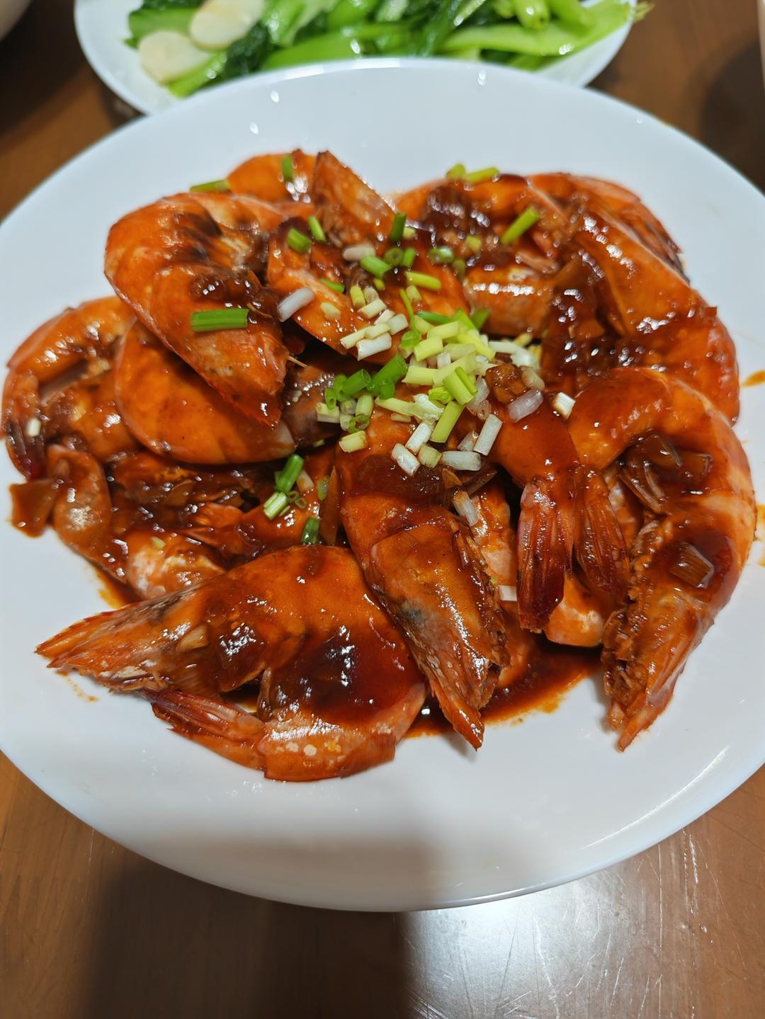 家庭版油焖大虾