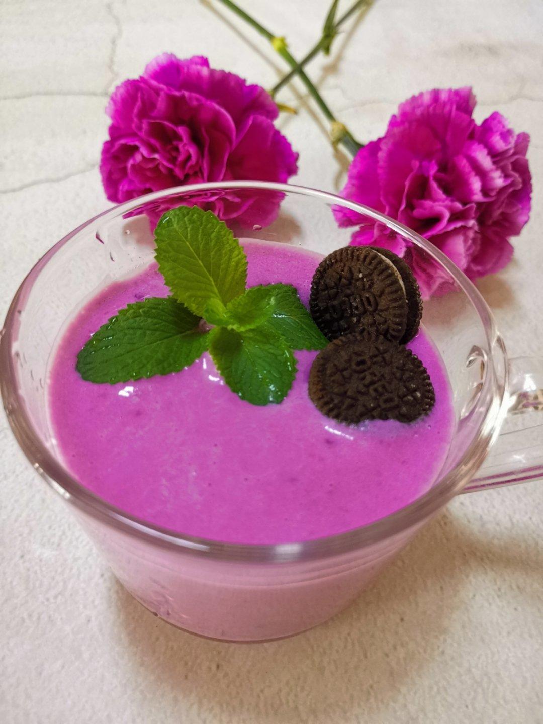 奥利奥紫薯奶昔