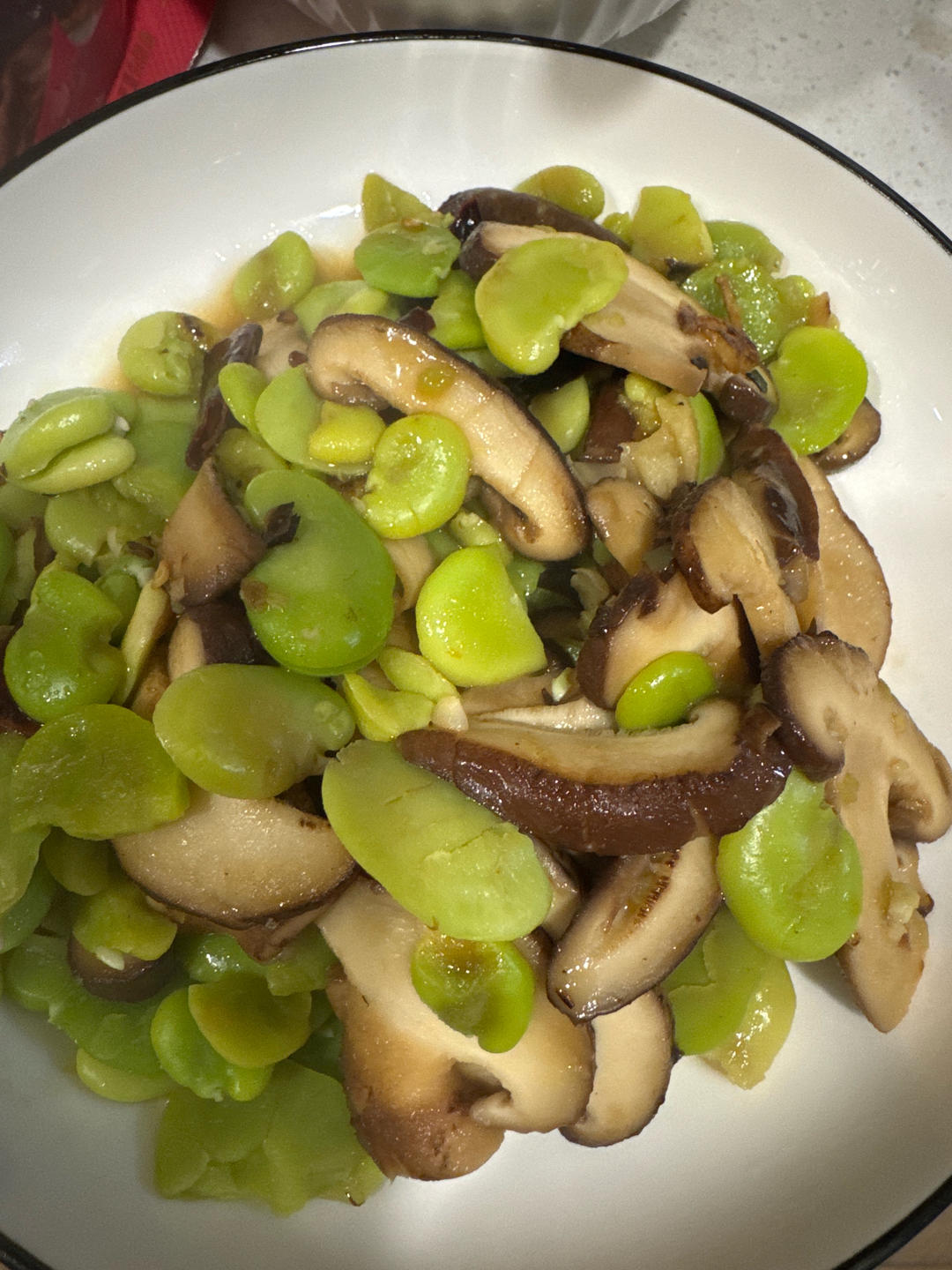 家常菜炒蚕豆