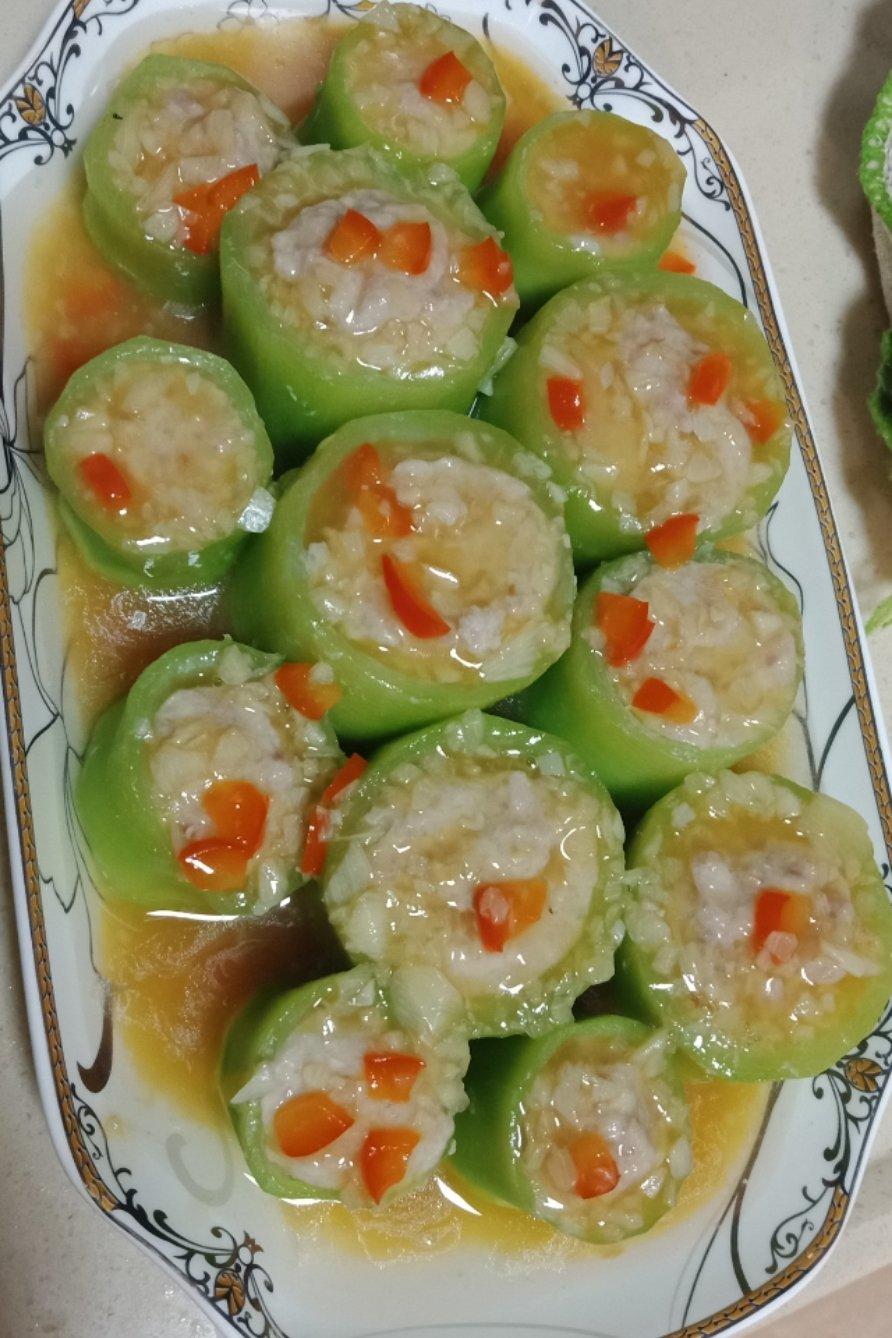 丝瓜酿肉丸