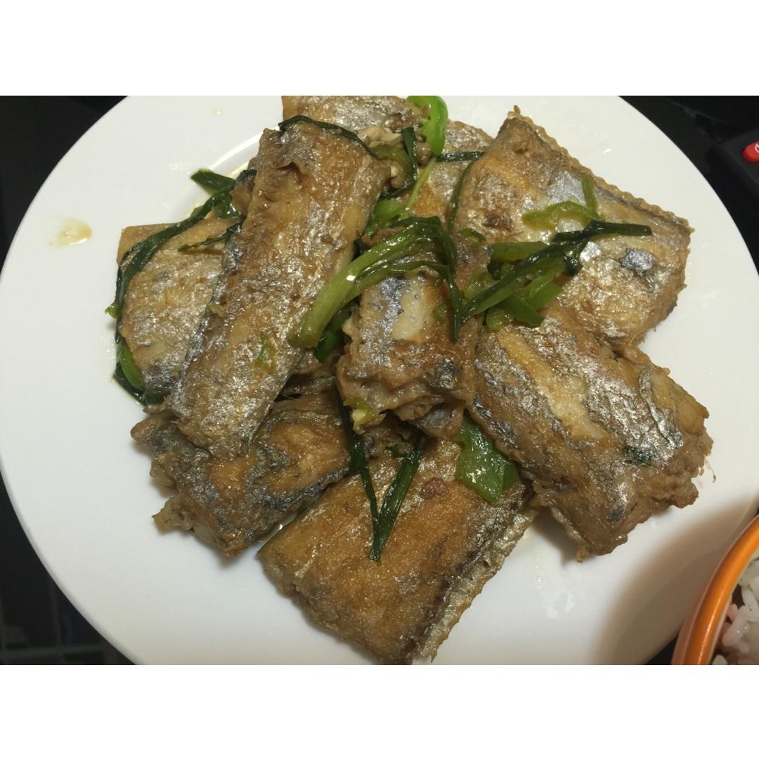 红烧带鱼（少油版）