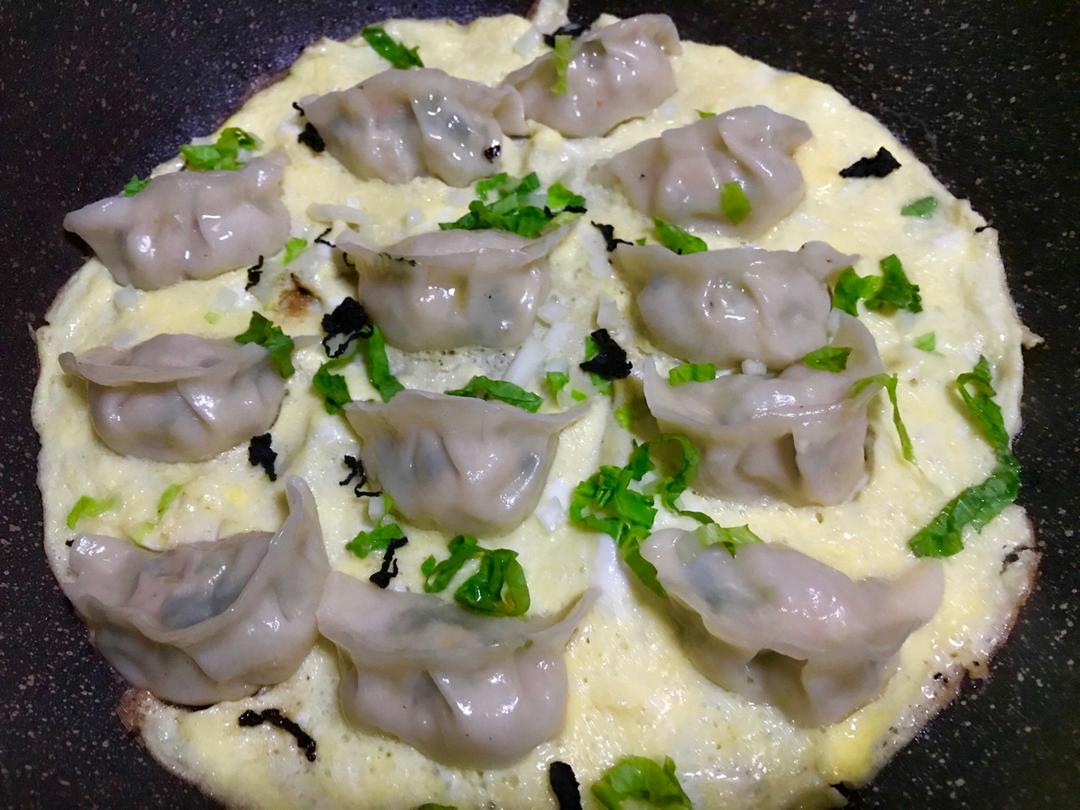 鸡蛋煎饺（零失败）