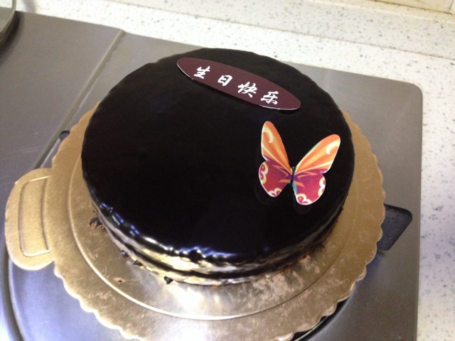 方块巧克力蛋糕