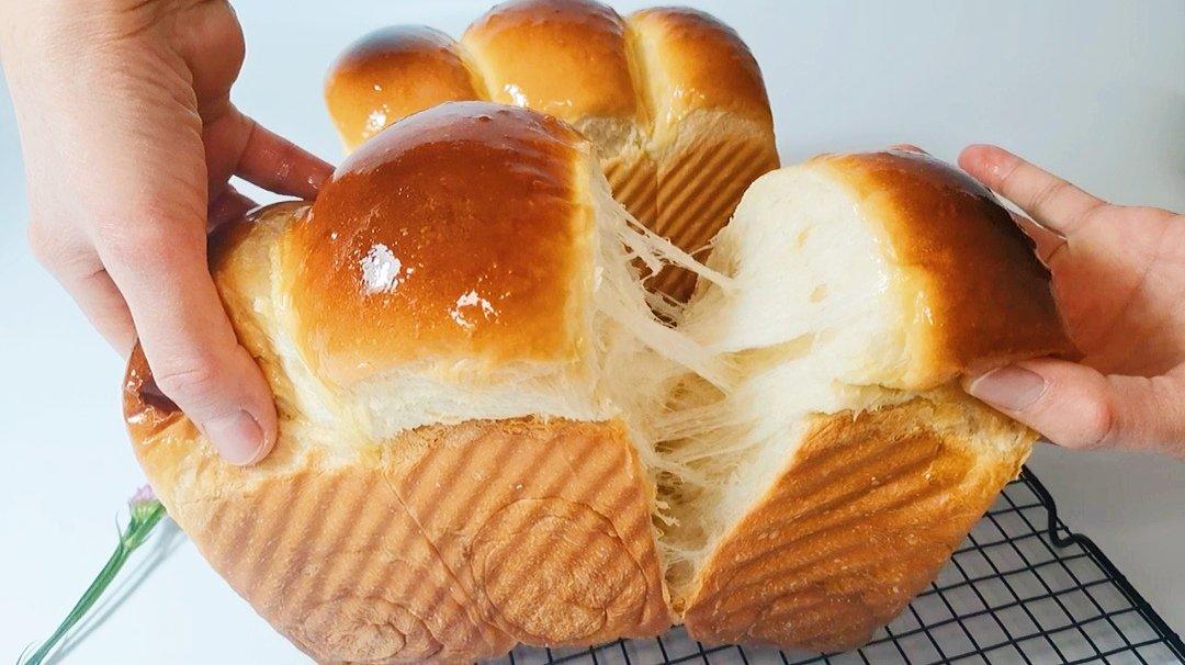 超柔软的波兰种北海道吐司面包（椰奶味）
