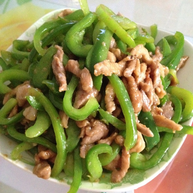 青椒肉丝