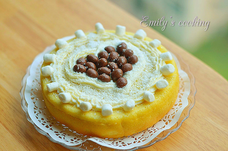 椰香芝士蛋糕