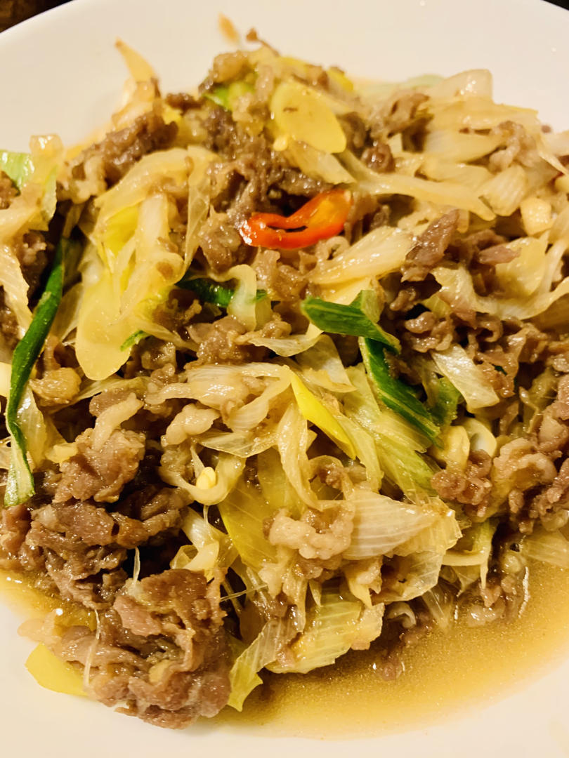 【盒马厨房】葱爆孜然羊肉卷