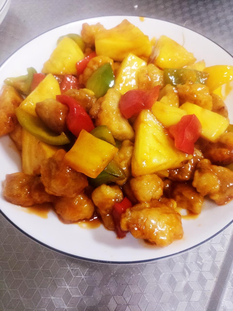 凤梨咕咾肉的做法