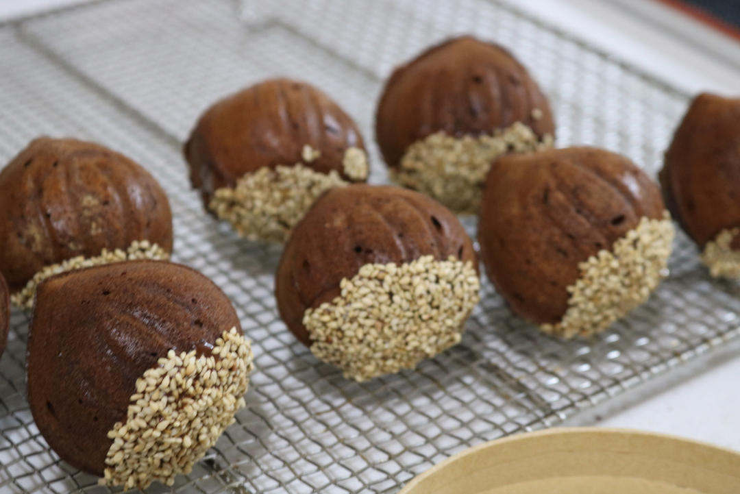 焦糖栗子玛德琳