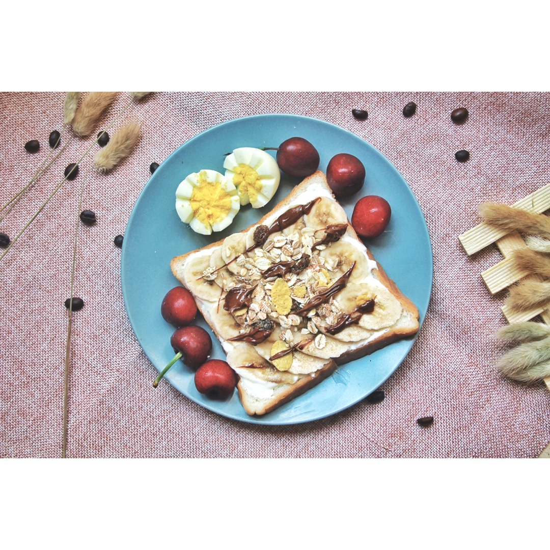 香蕉酸奶厚切吐司