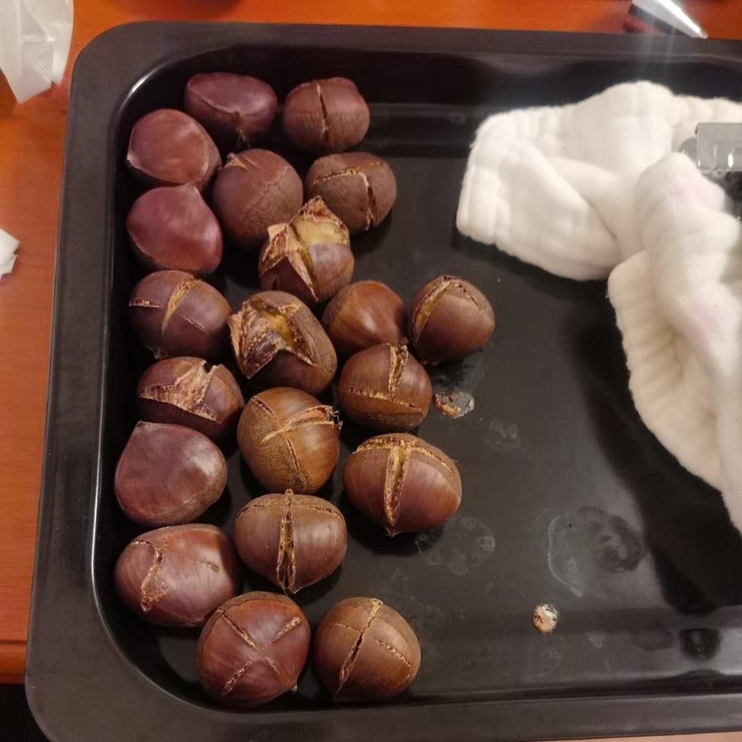 新手零失败烤栗子