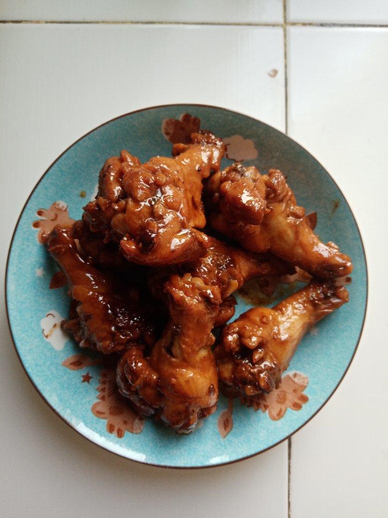 🔥好吃到飙泪的秘汁多汁蒜香鸡腿，鲜嫩到流口水。