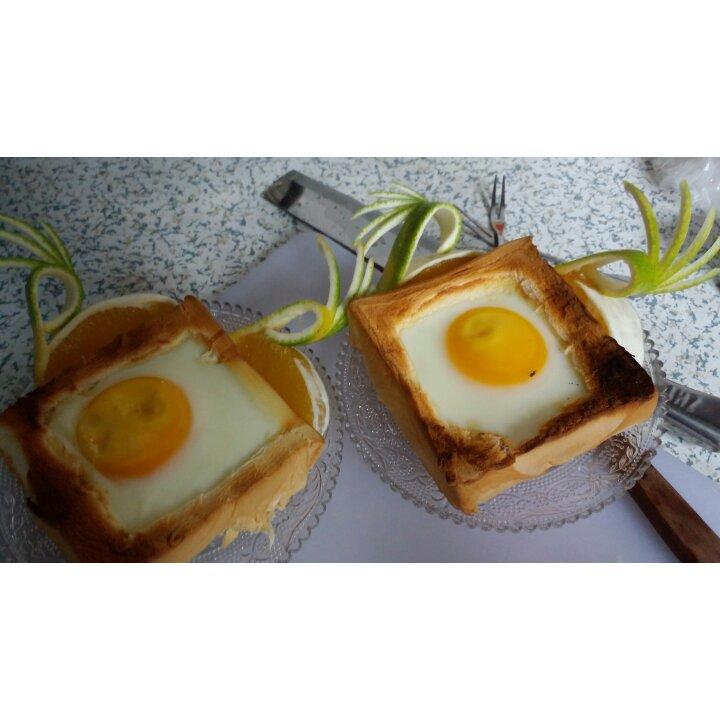 快手早餐—鸡蛋吐司（烤箱版）