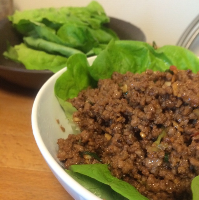 泰式碎肉包生菜