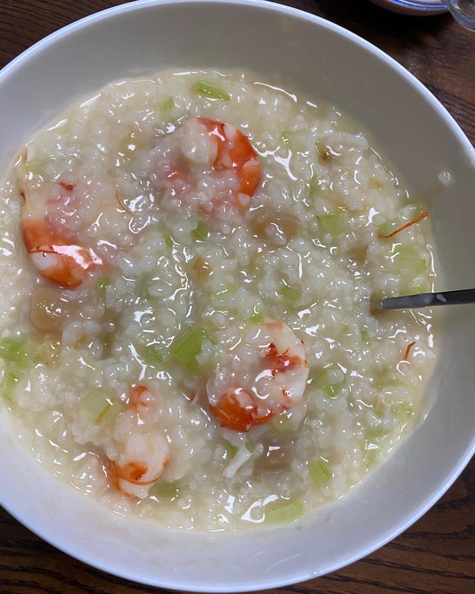 鲜虾粥