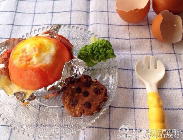 奶香番茄烤蛋的做法