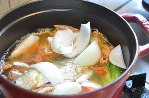 海鲜意粉&蛤蜊汤的做法 步骤7