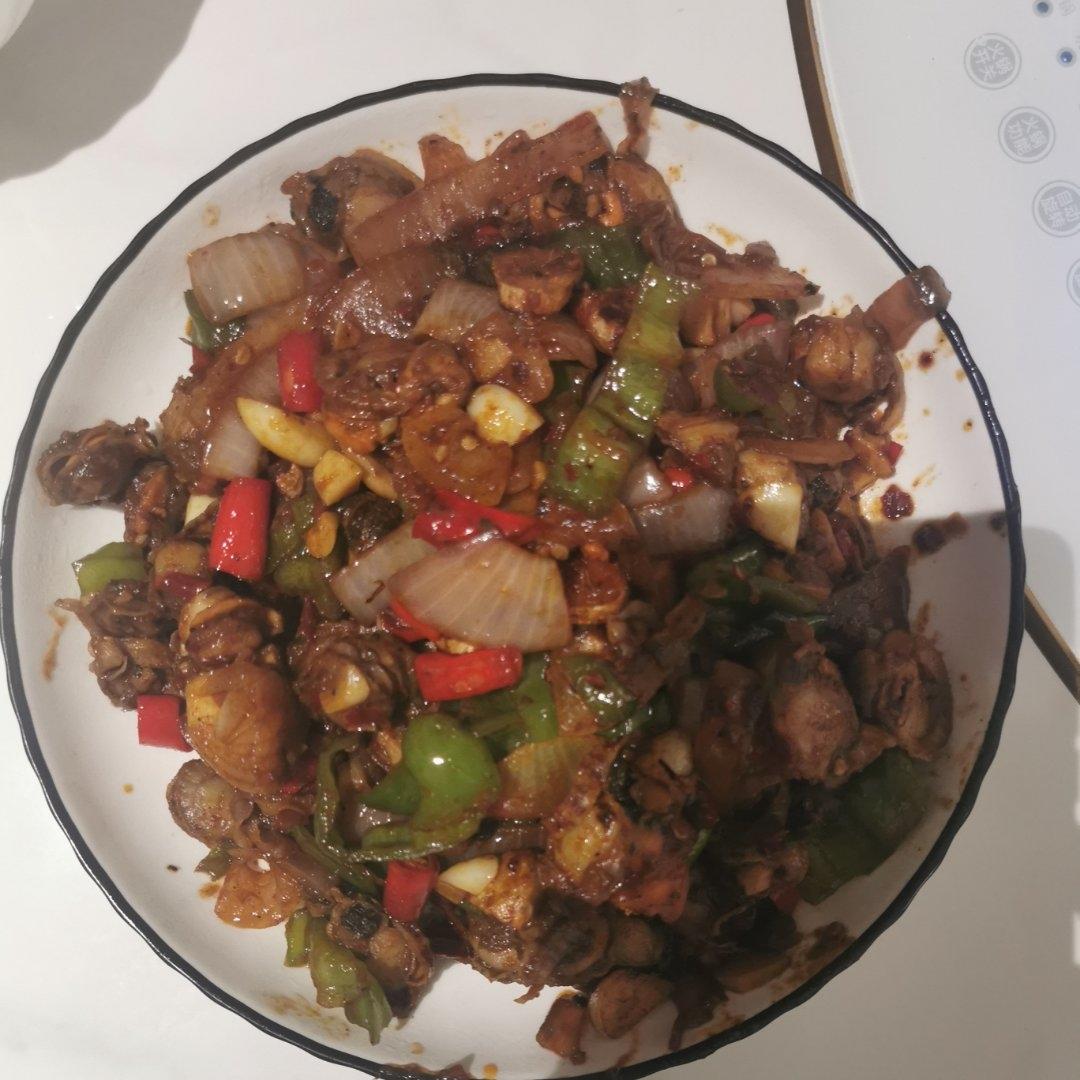 家常小炒扇贝肉