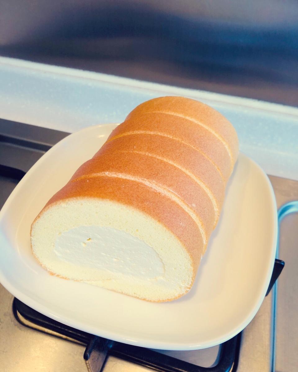 e春儿做的几分甜香芋奶冻卷/卷不裂配方 新鲜香芋奶油 入口即化奶冻