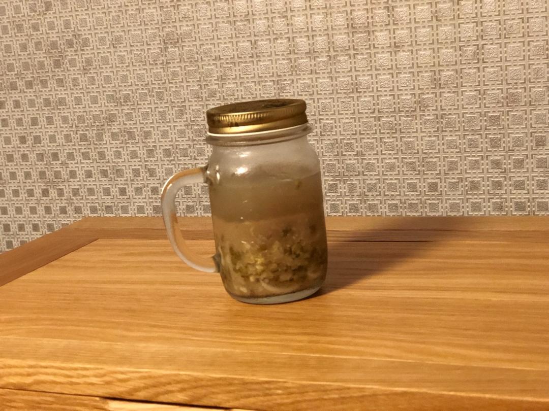 冰糖绿豆百合汤