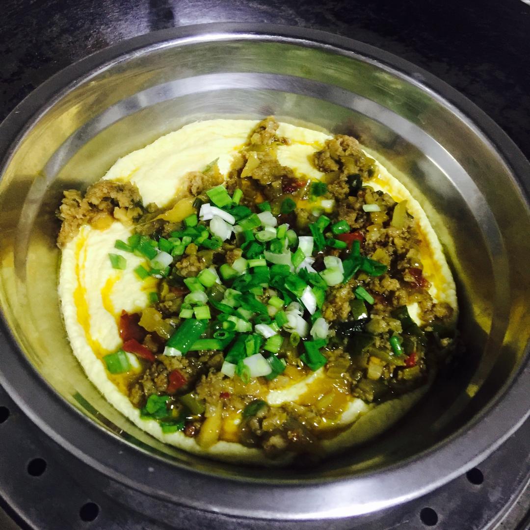 【肉沫蒸蛋】——完美滑嫩蒸蛋攻略