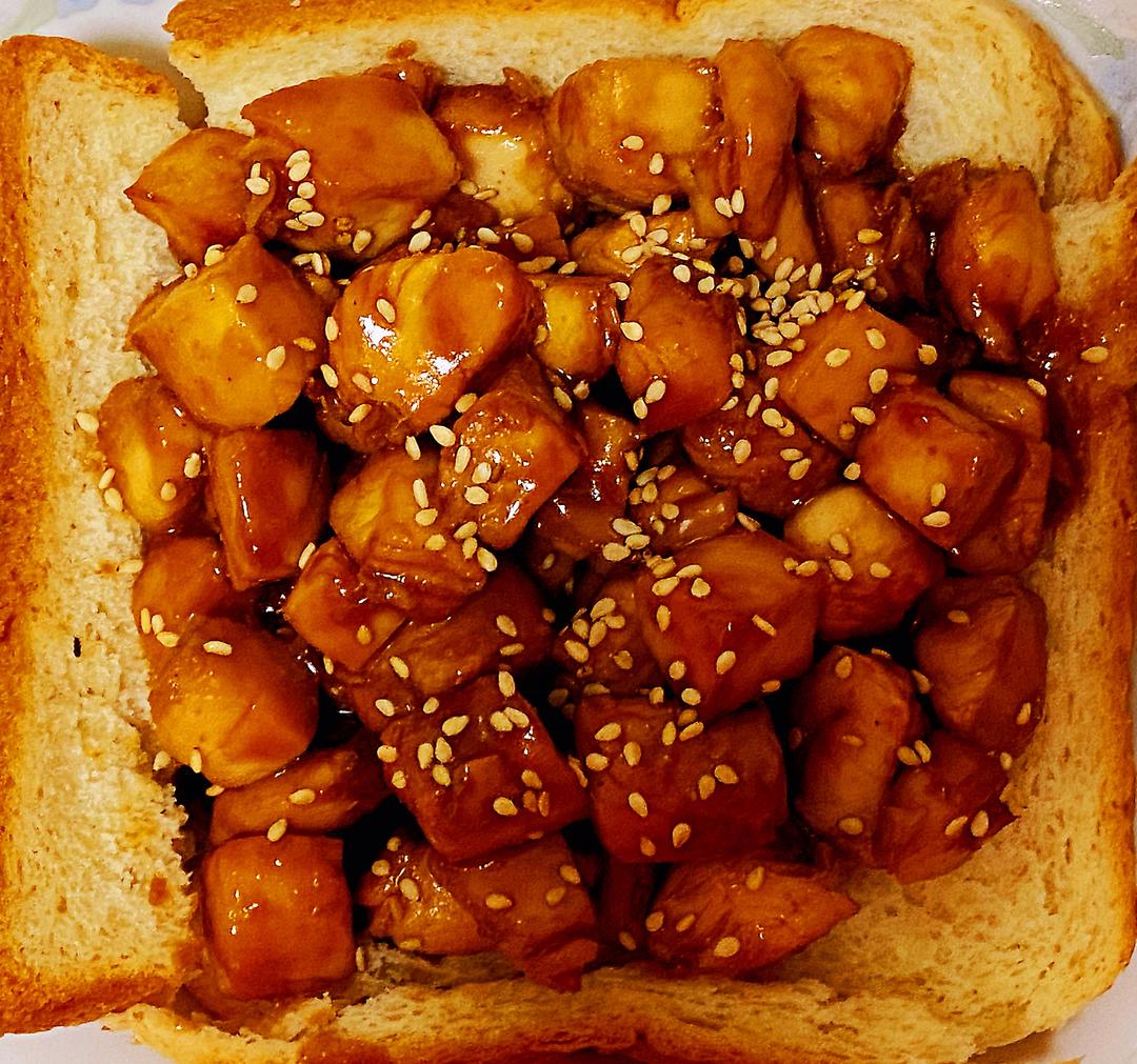 减脂餐-鸡肉佐全麦的做法