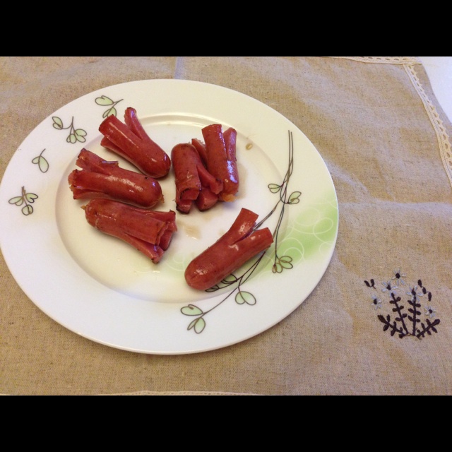 红色香肠(章鱼小香肠)