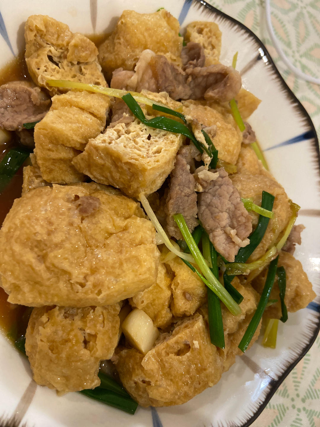 吃一大盒031｜家常油豆腐炒肉
