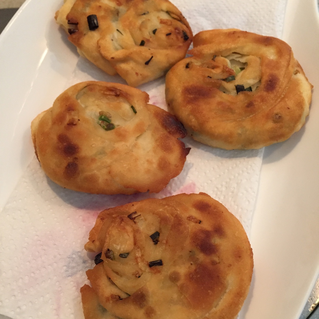 家常葱油饼