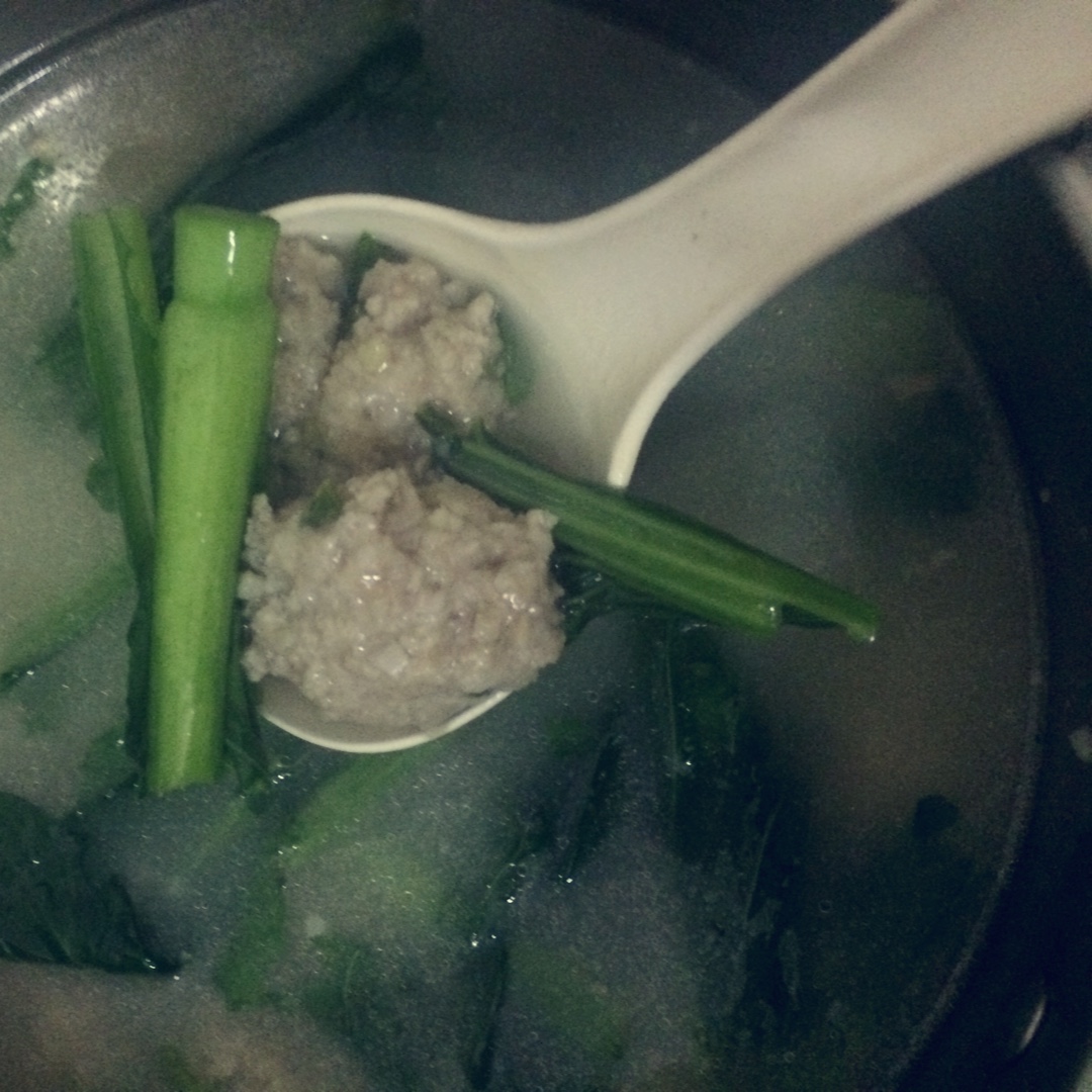 手工肉丸汤