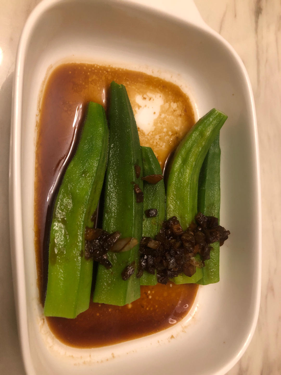 蒜蓉秋葵