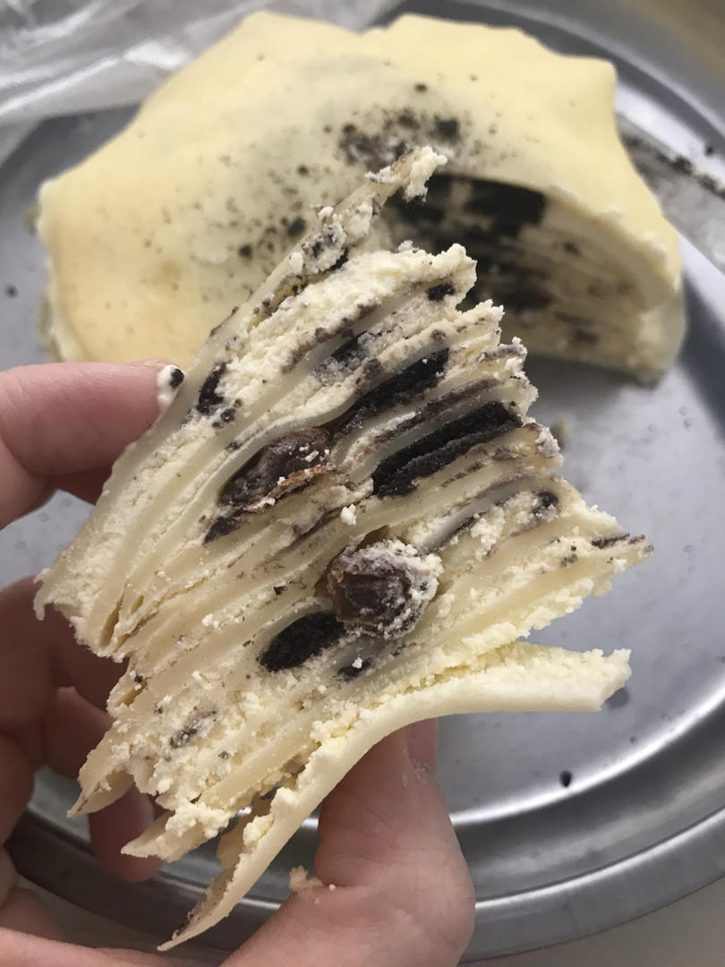 香蕉巧克力千层蛋糕