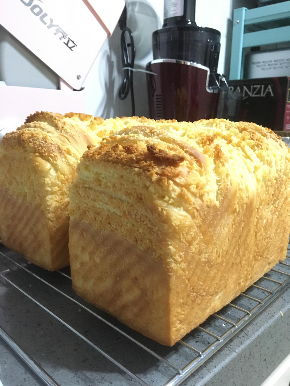 70%中种椰蓉吐司【附椰蓉馅制作方法】