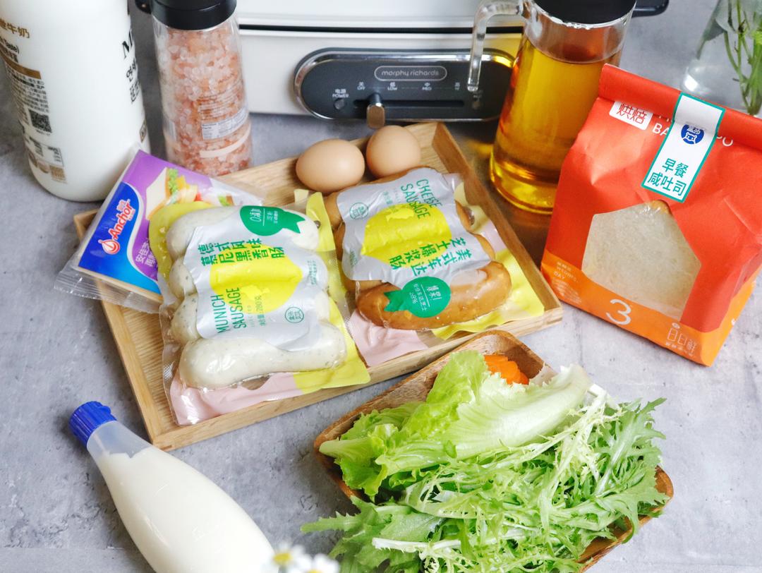 纯奶手撕吐司的做法 步骤1