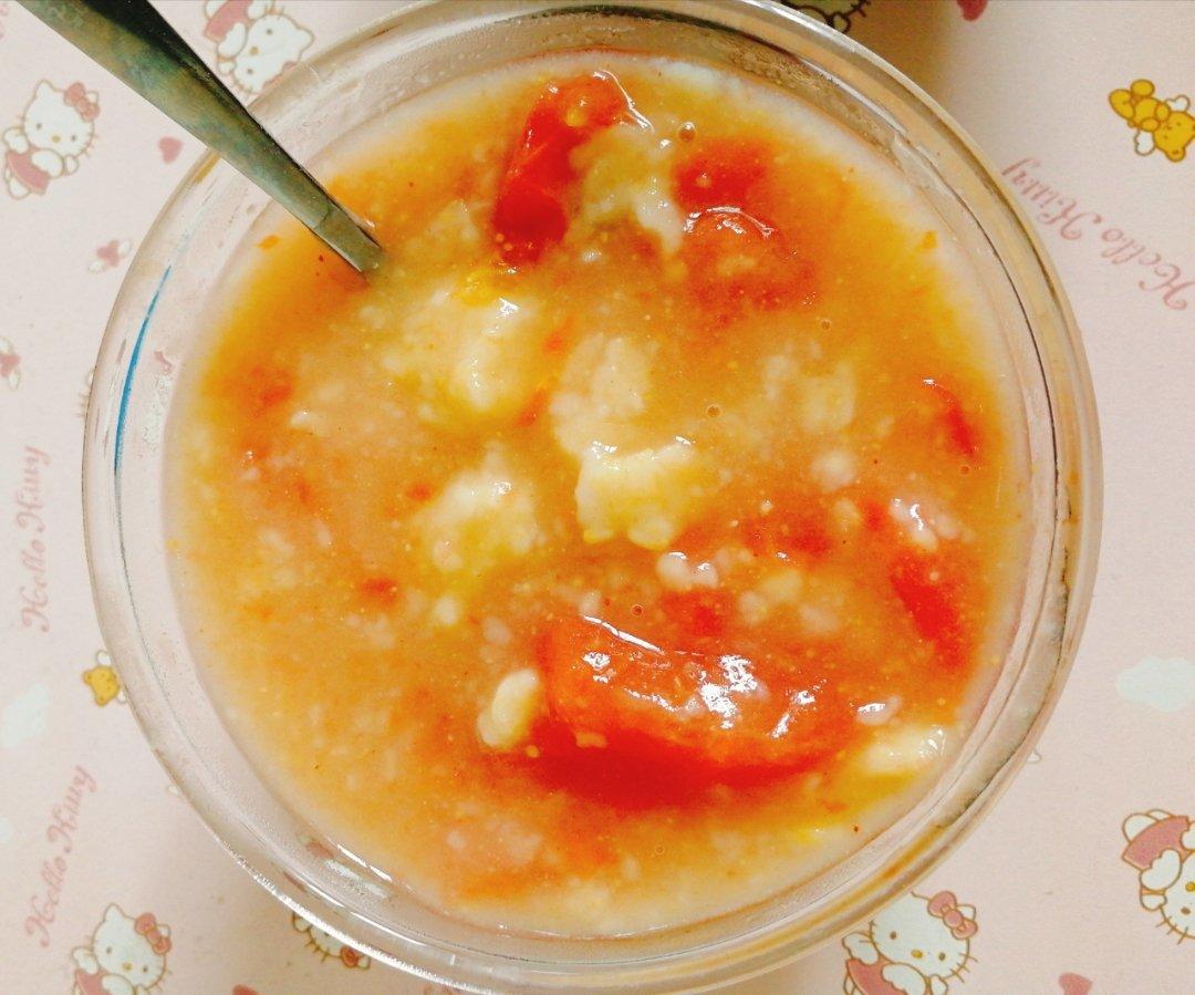 西红柿鸡蛋疙瘩汤