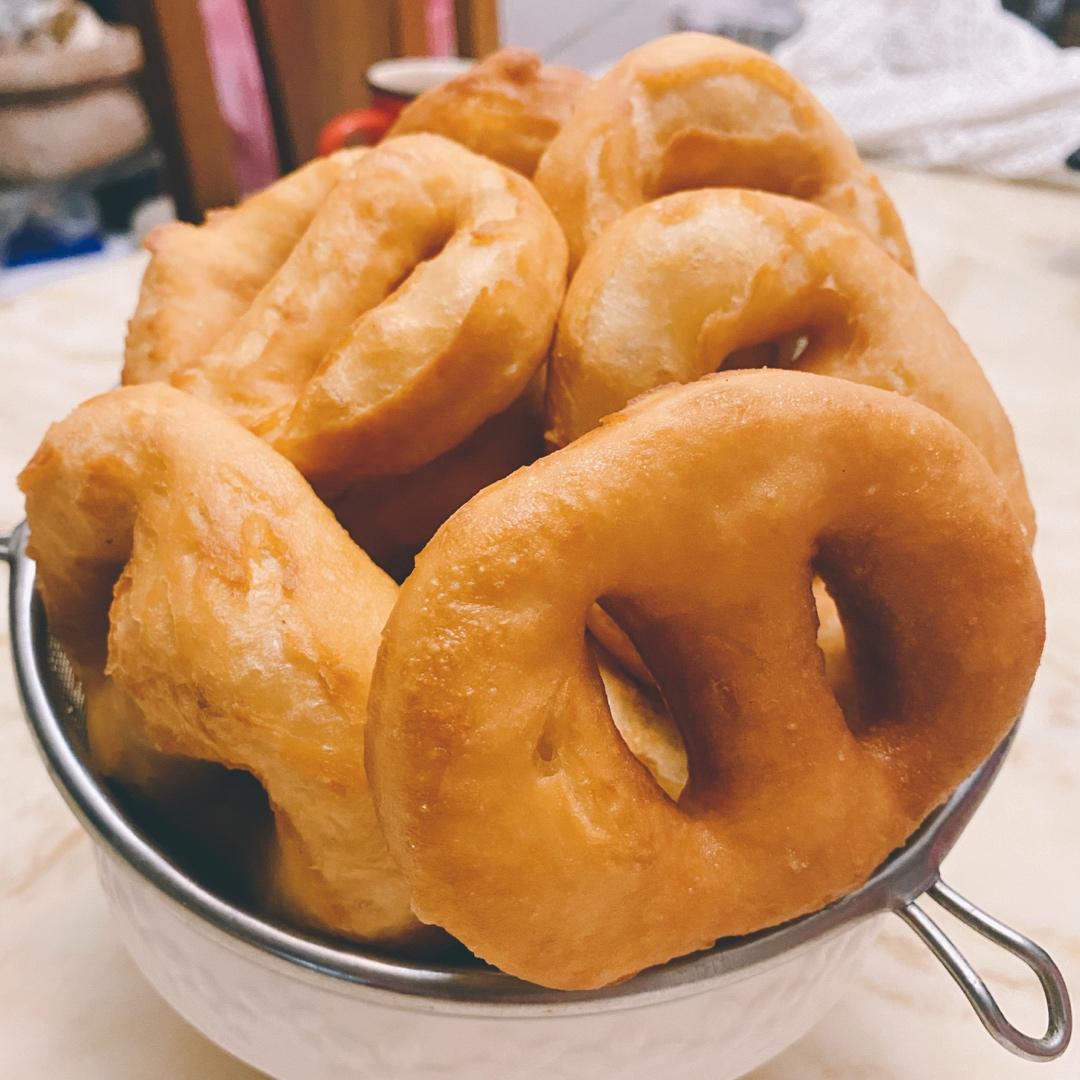 健康美味的炸油饼（糖油饼）