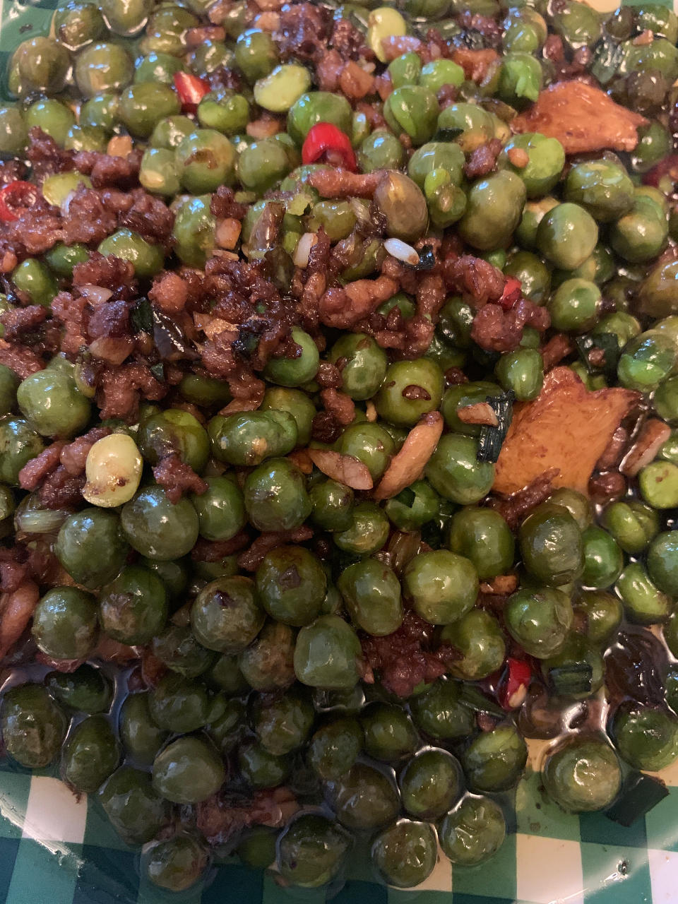 超下饭的豌豆肉沫