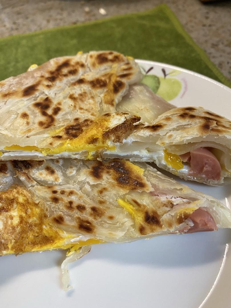 手抓饼创意吃法