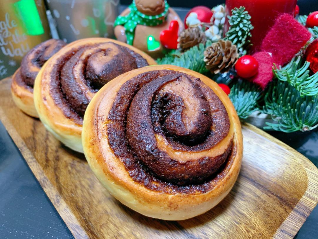 红糖肉桂卷面包的做法
